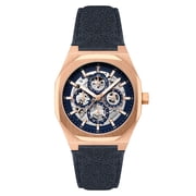 Discovery Drake Triple Calendar Skeleton Automatic Blue Mirage