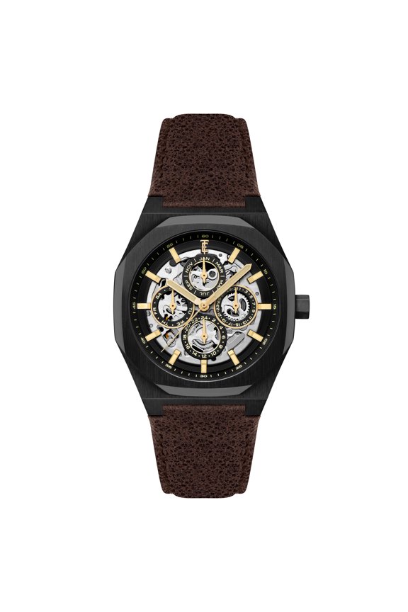 Discovery Drake Triple Calendar Skeleton Automatic Charcoal Dream