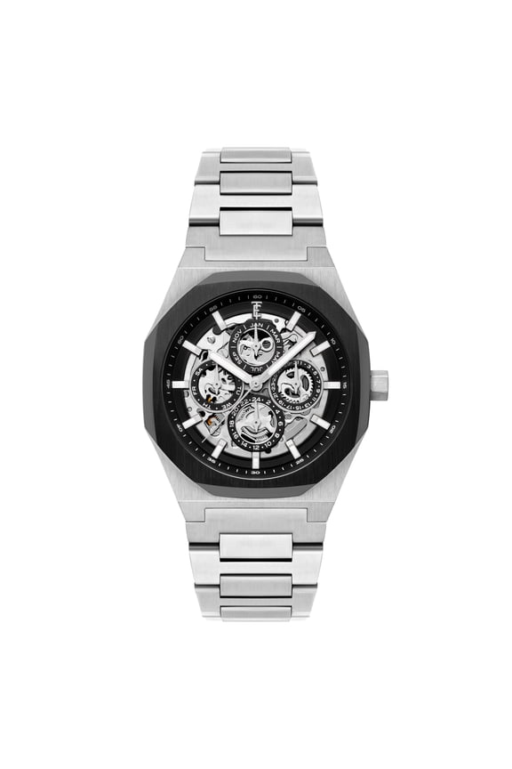 Discovery Drake Triple Calendar Skeleton Automatic Raven Depth