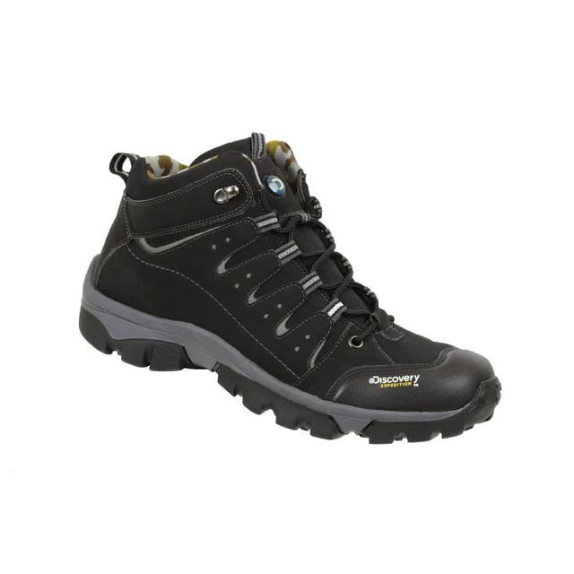Discovery Expedition Blackwood Men's Hiking Boots Synthetic Black color