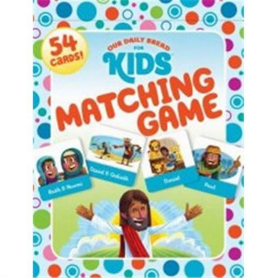 Discovery House Publishers 098081 Our Daily Bread for Kids Matching Game