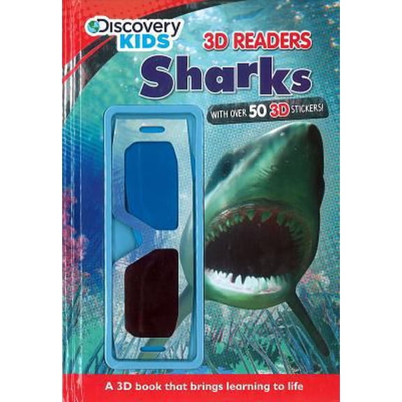 Pre-Owned Discovery Kids 3D Readers Sharks: A 3D Book That Brings Learning to Life (Hardcover) 1445446626 9781445446622