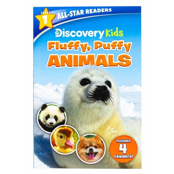 Discovery Kids All-Star Reader: Fluffy, Puffy Animals! Level 1 (Paperback)