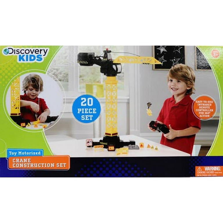 Discovery kids hotsell construction crane set