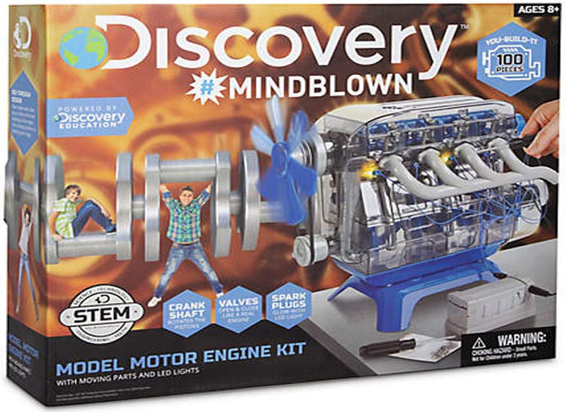 Discovery Mindblown STEM Model Motor Engine Kit