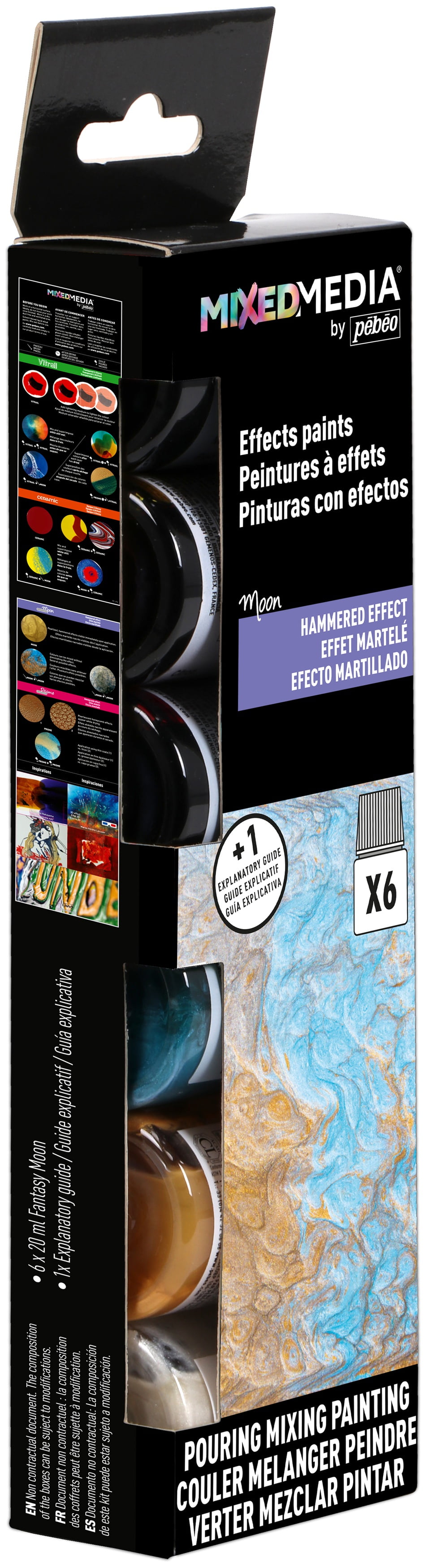 Discovery Mixed Media Paint Set 20Ml 6/PkgFantasy Moon Paint