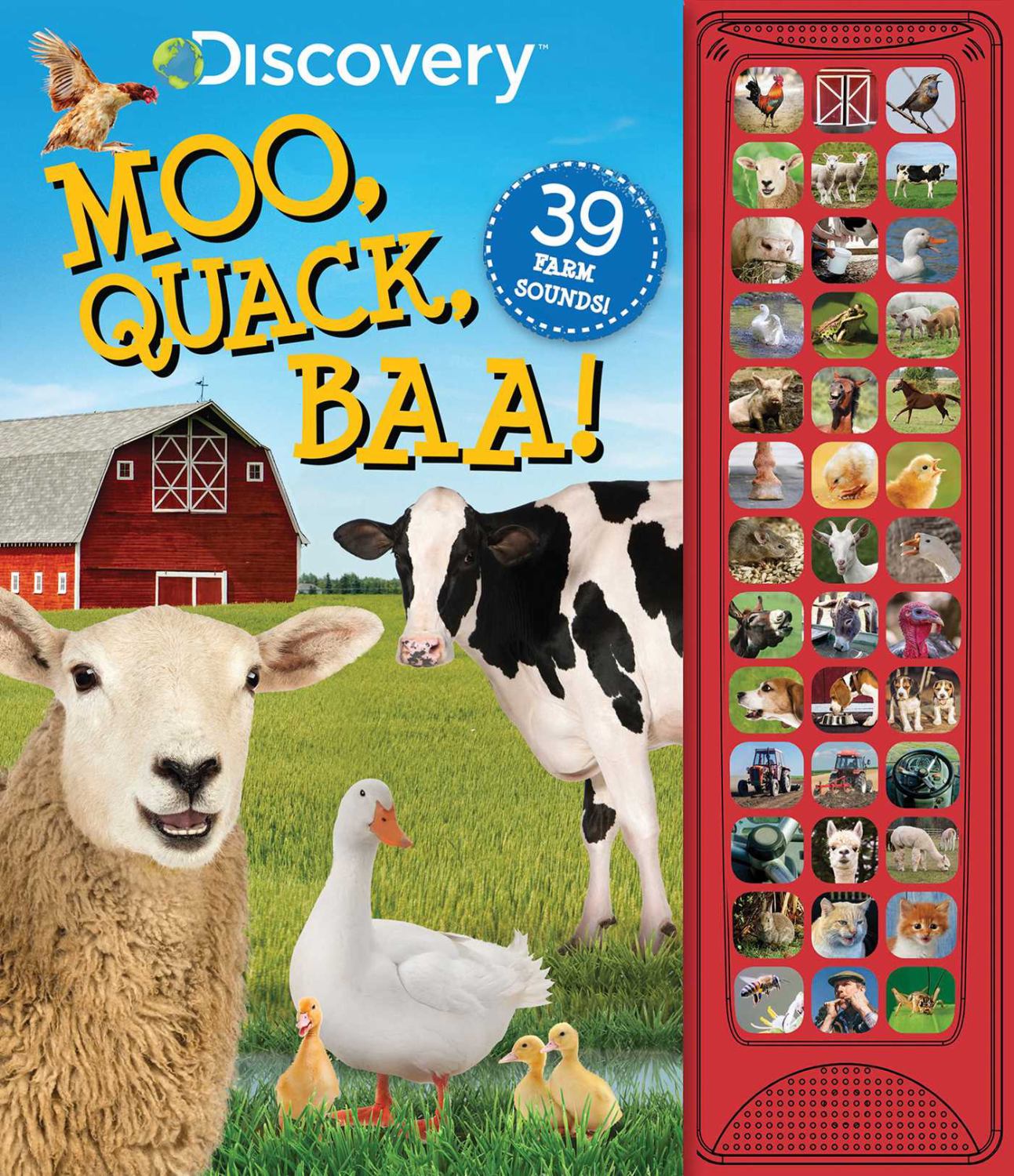 Discovery: Moo, Quack, Baa! (Board Book)