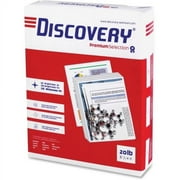 Discovery Premium Selection Laser, Inkjet Copy & Multipurpose Paper Letter - 8 1/2 x 11 - 20 lb Basis Weight - 5000 / Carton - White