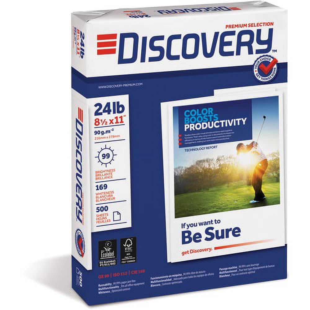 Discovery Premium Selection Laser, Inkjet Copy & Multipurpose Paper ...