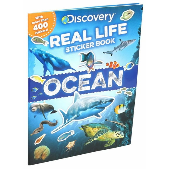 Discovery Real Life Sticker Book: Ocean (Paperback)