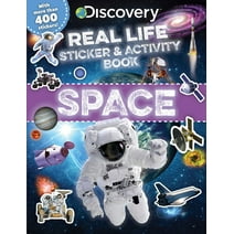 Discovery Real Life Sticker Books: Discovery Real Life Sticker and Activity Book: Space (Paperback)