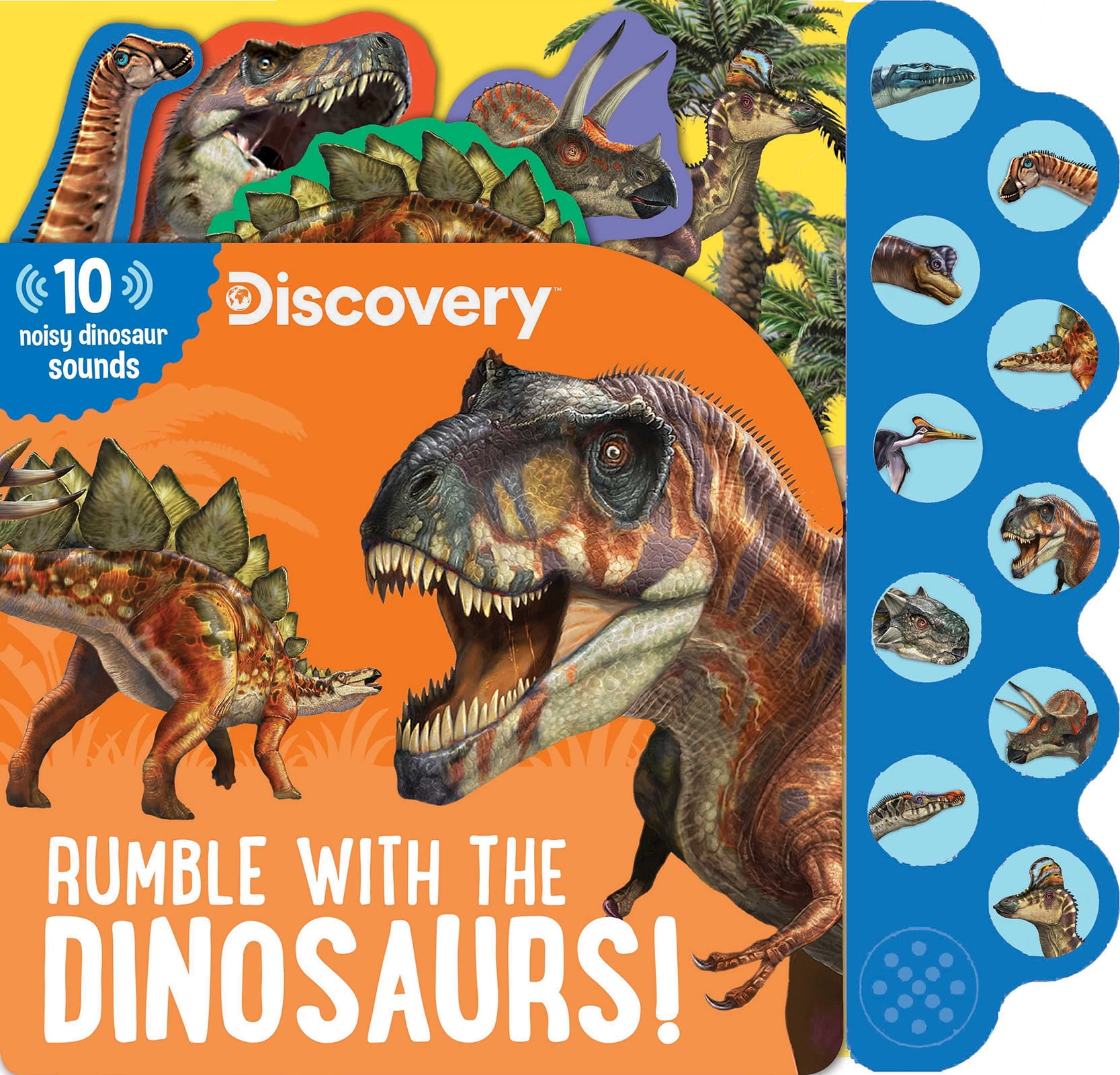 THEA FELDMAN Discovery: Rumble with the Dinosaurs! (Board Book)