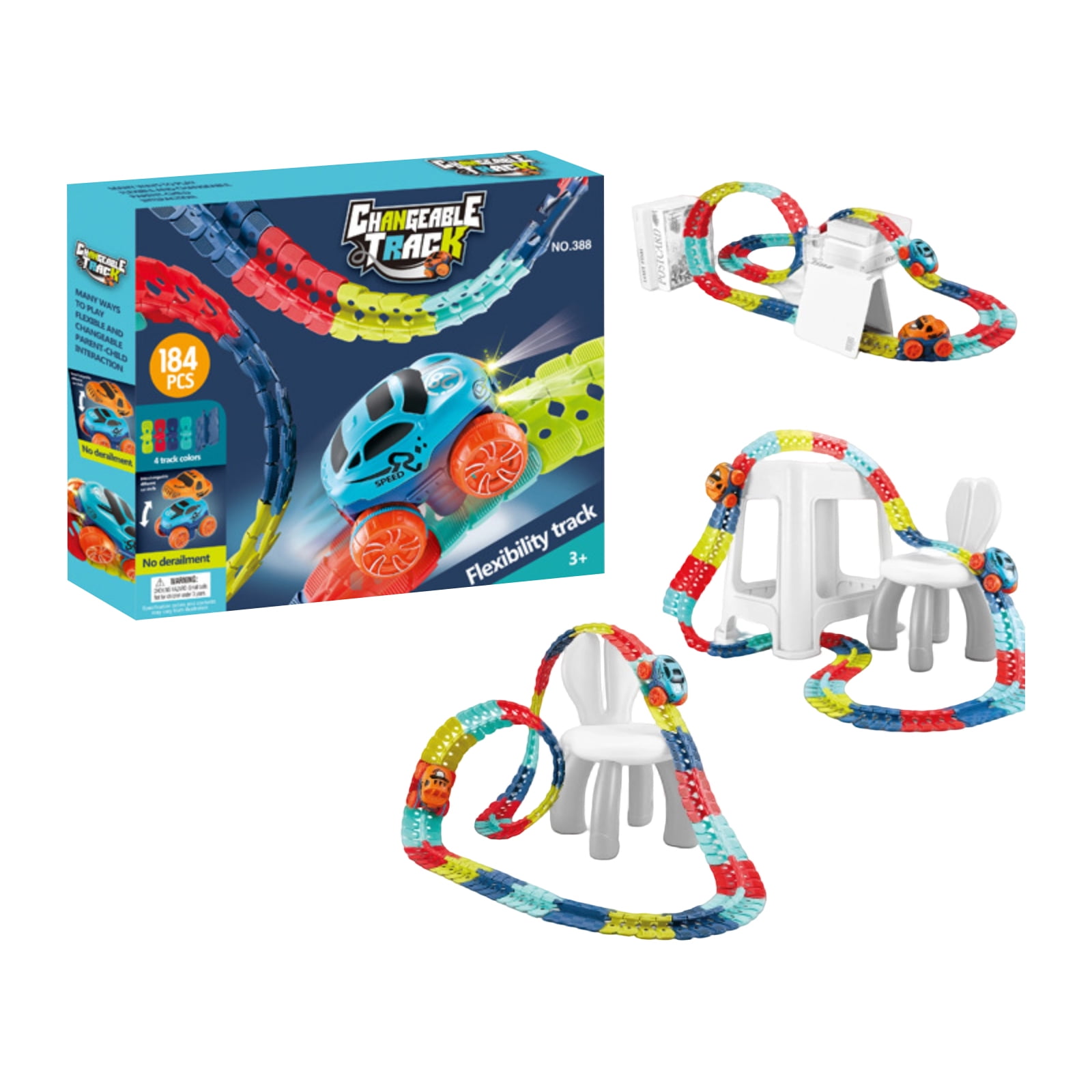 Discovery Toys β Crazy Climb Track | Car Track Set with LED Light-Up ...