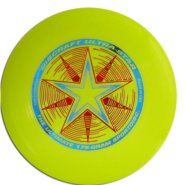 Discraft 175g Ultra-Star Sportdisc-Yellow