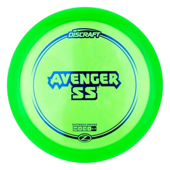 Discraft Avenger SS Elite Z Golf Disc, 160-166 grams