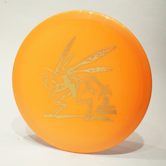 Discraft Big Z Cicada Disc Golf Fairway Driver, Pick Color/Weight [Stamp & Exact Color May Vary] Orange 167-169 grams