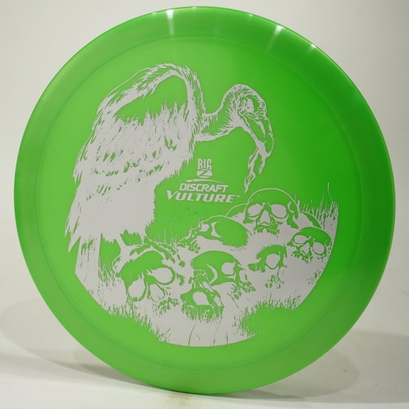 Discraft Big Z Vulture Disc Golf Distance Driver, Pick Color/Weight [Stamp & Exact Color May Vary] Green 170-172 grams