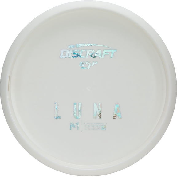 Discraft Dye Pack Bottom Stamp Paul McBeth ESP Luna Putter Golf Disc - White / 170-172g