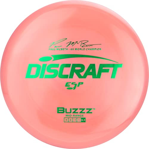 Discraft ESP Buzzz Paul McBeth 6X Signature Series 177+ Gram Mid-Range Golf Disc