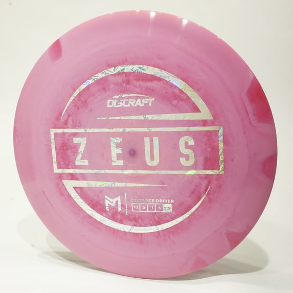 Discraft ESP Zeus Disc Golf Distance Driver, Pick Your Disc 171g Pink Swirl