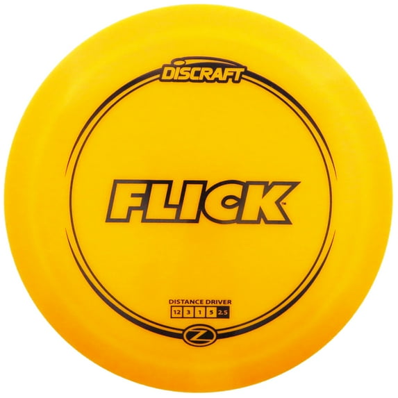 Discraft Elite Z Flick Distance Driver Golf Disc [Colors may vary] - 170-172g