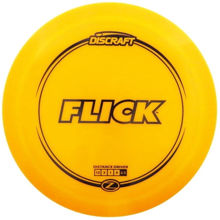 Discraft Elite Z Flick Distance Driver Golf Disc [Colors may vary]
