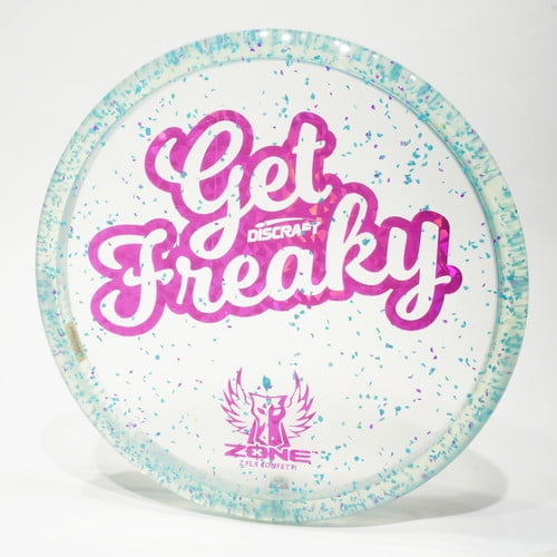 Discraft Get Freaky Z FLX Confetti Zone Disc Golf Putter & Approach Disc