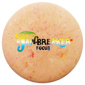 Discraft Focus Putter Golf Club - 173-174g, Right Handed, Multiple Colors, Plastic Material, Jawbreaker Plastic, Stability Rating: 0.5