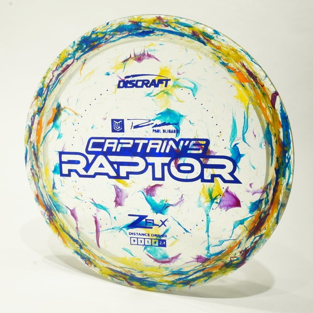 Discraft Metallic Z Raptor Paul Ulibarri 2021 Tour Series 173