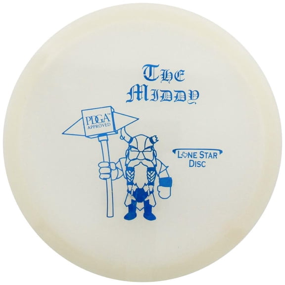 Discraft Lone Star Artist Series Glow Bravo The Middy Midrange Golf Disc