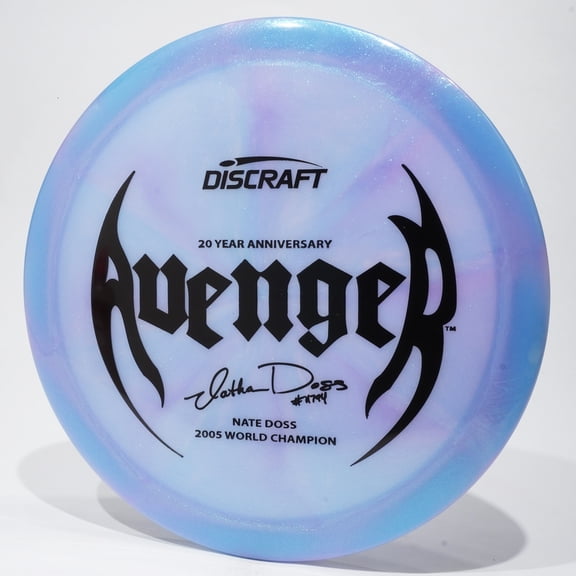 Discraft Nate Doss Colorshift Z Avenger Disc Golf Driver, 20th Anniversary World Champ