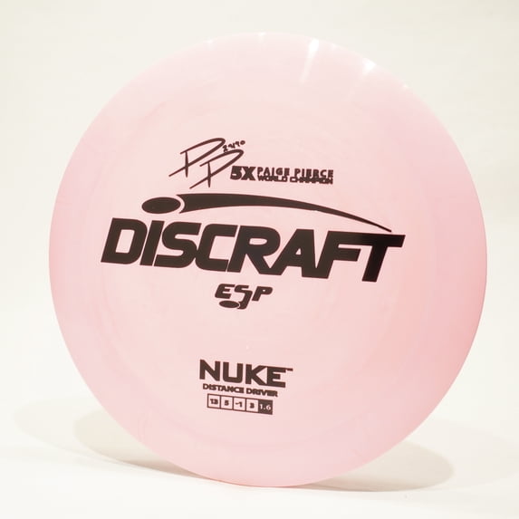 Discraft Paige Pierce 5x ESP Nuke Disc Golf Distance Driver, Pick Your Disc 173-174g Pink - 21