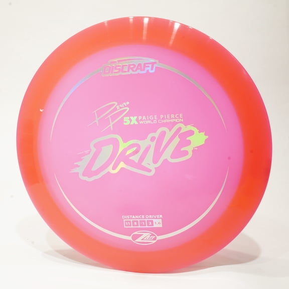 Discraft Paige Pierce Z Lite Drive Disc Golf Distance Driver, Pick Color/Weight [Stamp & Exact Color May Vary] Pink 150-159 grams