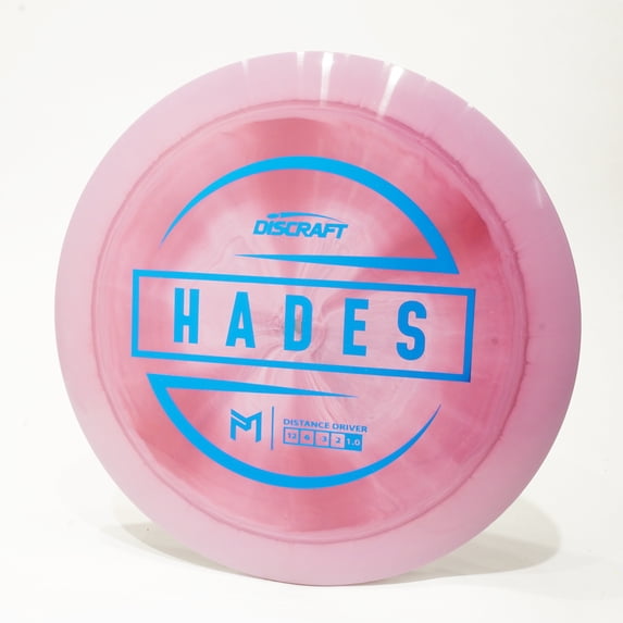 Discraft Paul McBeth ESP Hades Disc Golf Distance Driver, Pick Your Disc 170-172g Pink Swirl - 27