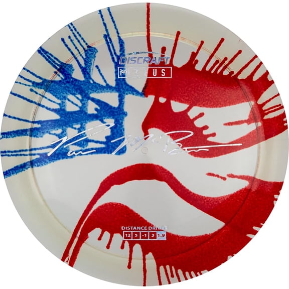 Discraft Paul McBeth Signature Fly Dye Elite Z Zeus Distance Driver Golf Disc