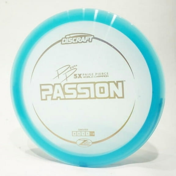 Discraft Pierce Z Lite Passion Disc Golf Fairway Driver, Pick Color/Weight [Stamp & Exact Color May Vary] Orange 150-154g