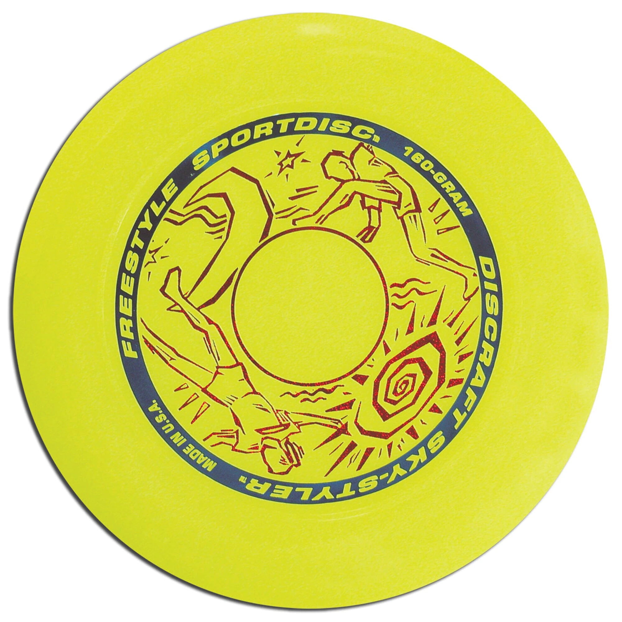 Discraft Sky Styler 160g Freestyle Disc Bright Yellow