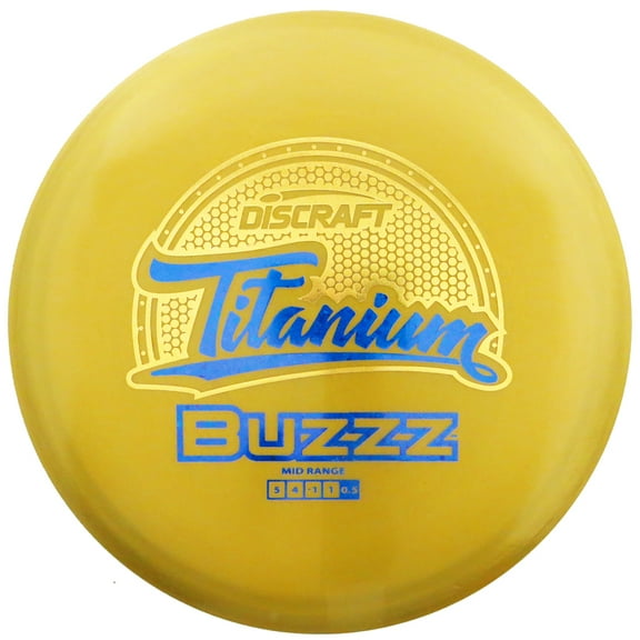 Discraft Titanium Buzzz Midrange Golf Disc [Colors may vary] - 175-176g