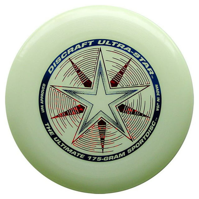 Discraft ULTRA-STAR 175g Ultimate Frisbee Disc - GLOW