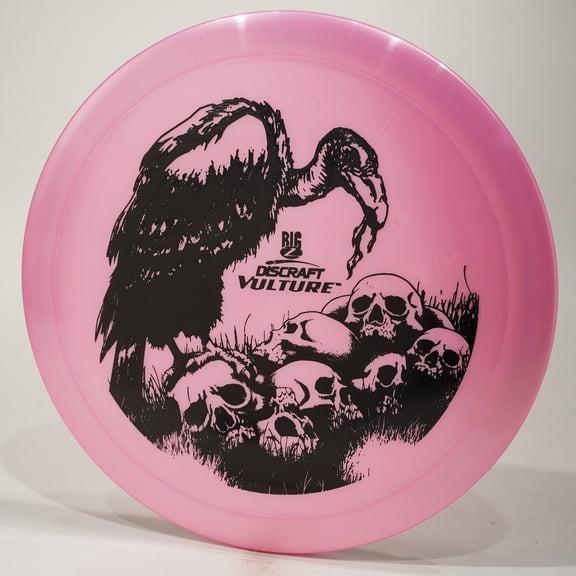 Discraft Big Z Vulture Disc Golf Distance Driver, Pick Color/Weight [Stamp & Exact Color May Vary] Pink 170-172 grams