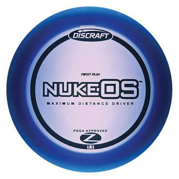 Discraft Z Line Nuke OS Driver Golf Disc - Maximum Distance Driver for Disc Golf