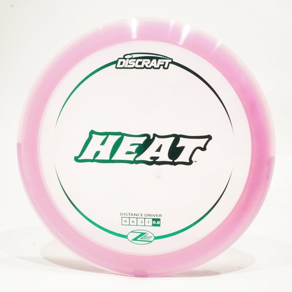 Discraft Z Lite Heat Disc Golf Fairway Driver, Pick Color/Weight [Stamp & Exact Color May Vary] Pink 150-154g