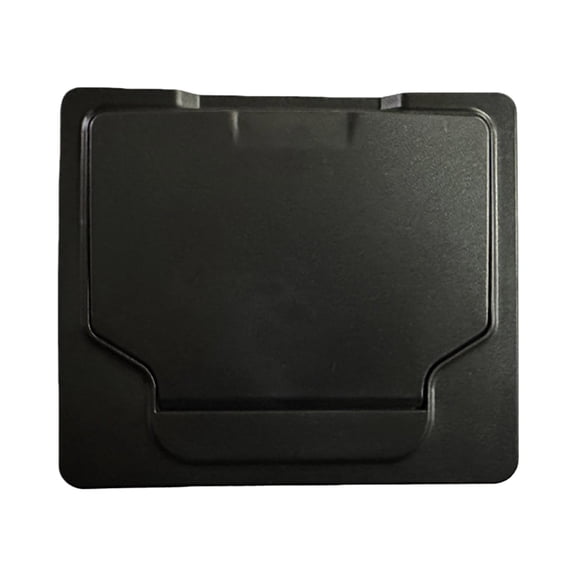 Discreet Center Console Tray With Compartment For Vehicle Privacy Secure
