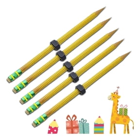Discreet Fidget Pencil for ADHD School Planner, Silent Focus Spinner for Inattentive ADHD, Refillable Desk Fidget Tool -5pc