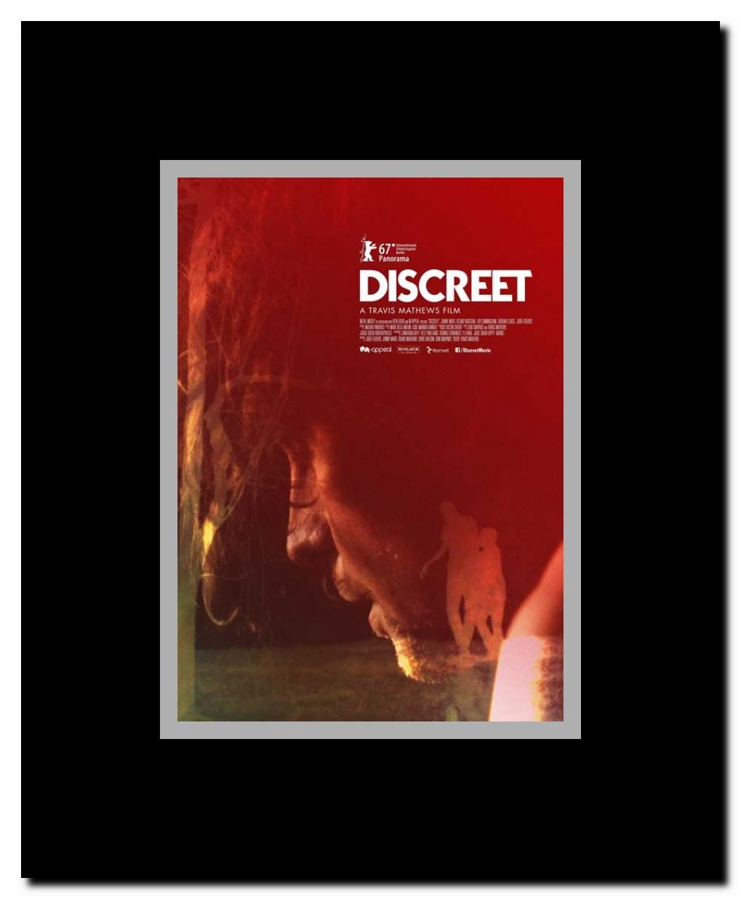 Discreet Framed Movie Poster
