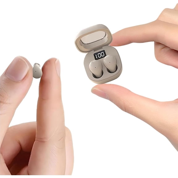 Discreet Mini Invisible Earbuds Sleep Small Earbuds for Sleeping Ear Buds for Small Ears Spy Earpiece Mini Invisible Headphones for Work