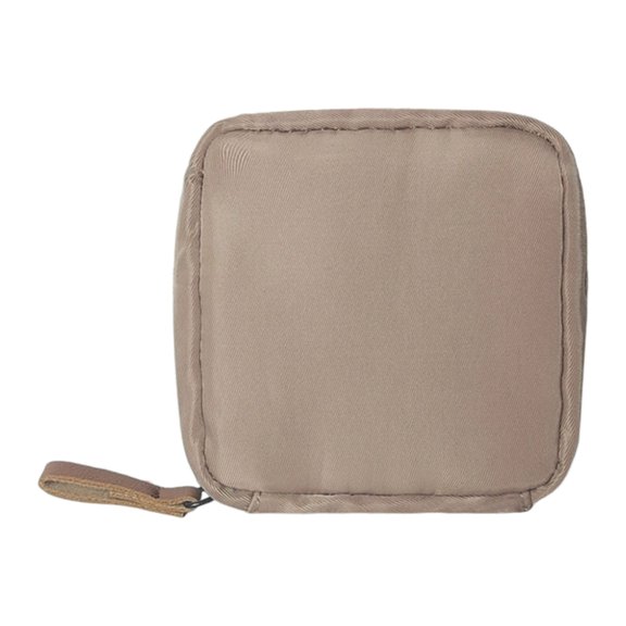 Discreet Sanitary Pad Organizers Bag Hygienic Pad Storage Bag with Secure Zippers for Women's Essential