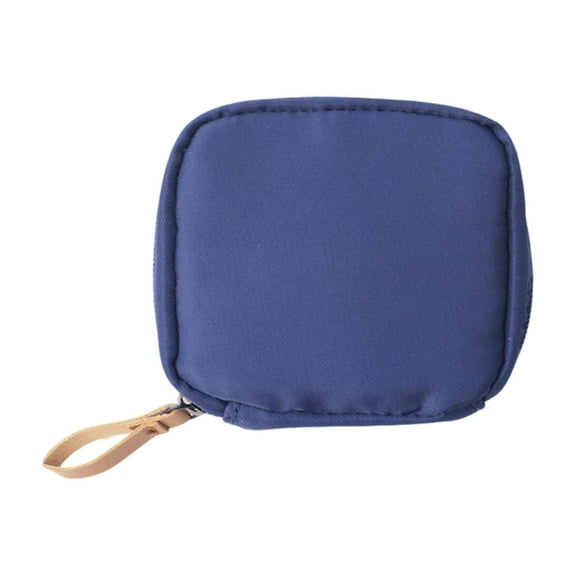 Discreet Sanitary Pad Organizers Bag Hygienic Pad Storage Bag with Secure Zippers for Women's Essential