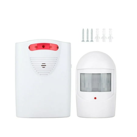 Discreet yet Powerful Compact Motion Sensor Alarm for Home Offices & Workspaces Ensure Privacy & Security