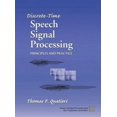 thumbnail image 1 of Pre-Owned Discrete-Time Speech Signal Processing: Principles and Practice (Paperback) 013242942X 9780132429429, 1 of 1